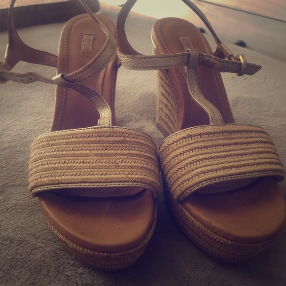 Ugg Wedge Sandals - Picture 2 of 3